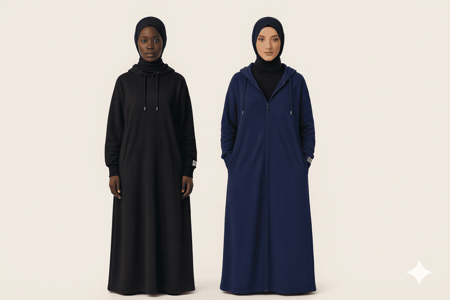 Hoodie Abaya ZIP